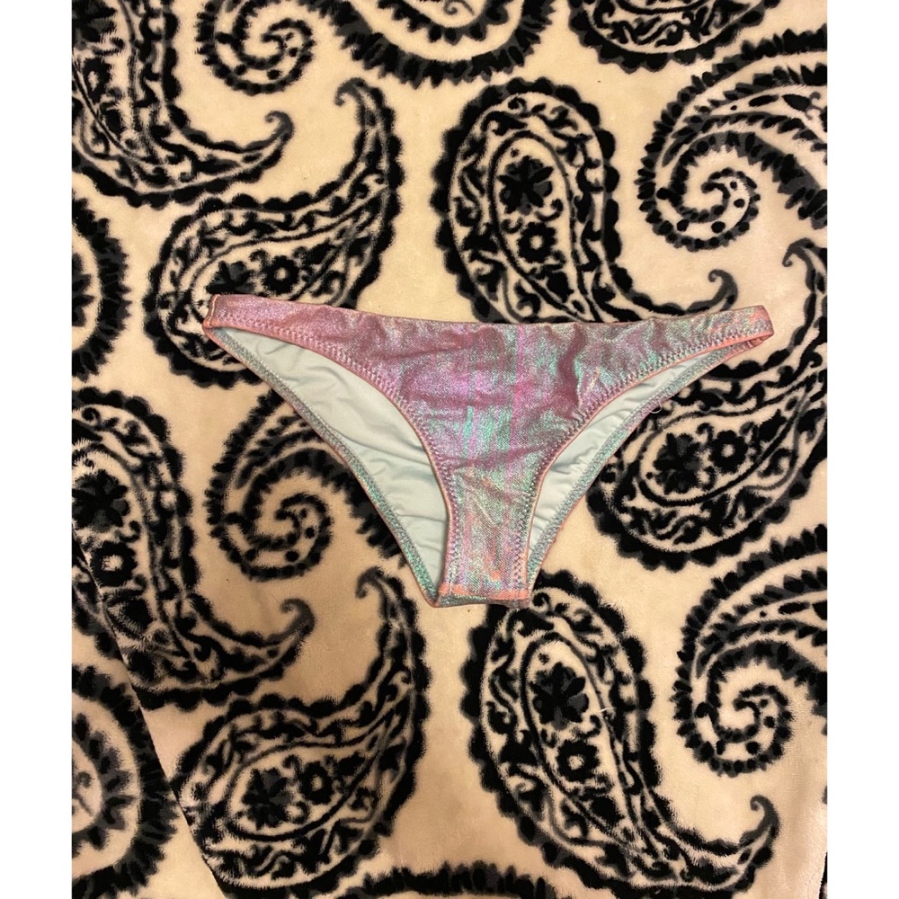 ❤️❤️ Holographic Nasty Gal Cheeky Bikini Bottoms
